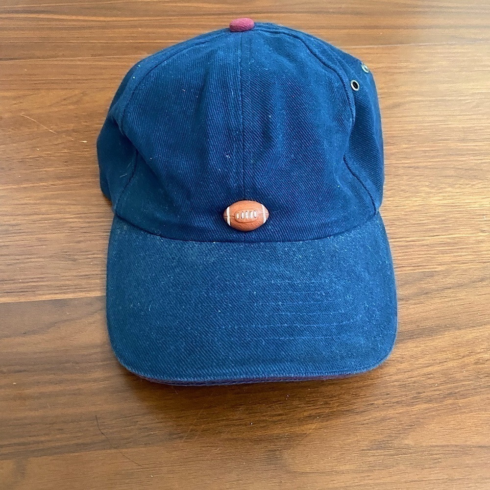 Vintage Etched Football Hat